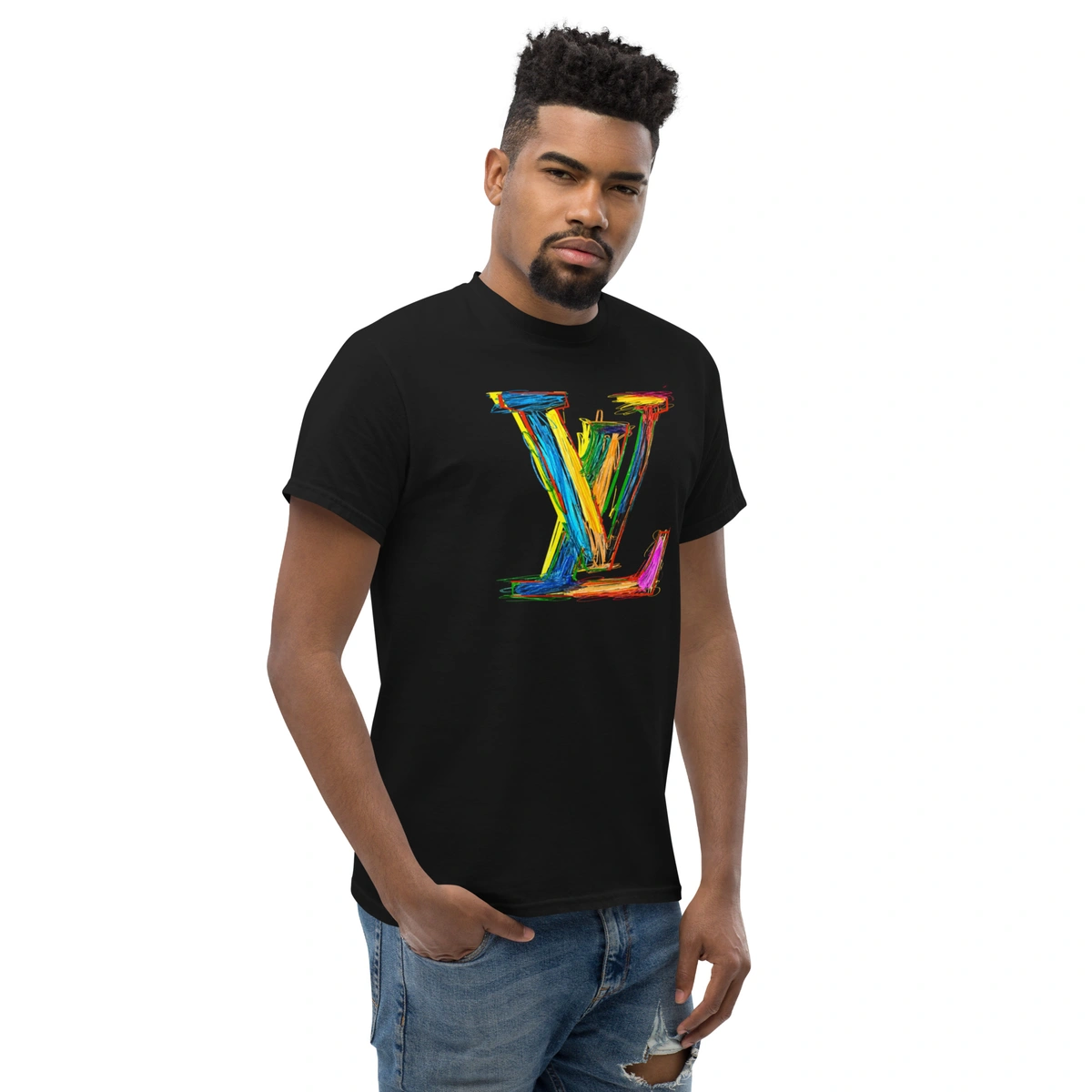 Camiseta Masculina Louis Vuitton Street - Imagem 12