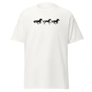 Camisa Feminina Baby Look Horse