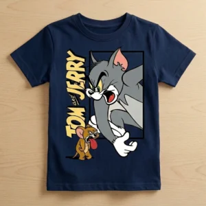 Camiseta Infantil Menino Tom and Jerry
