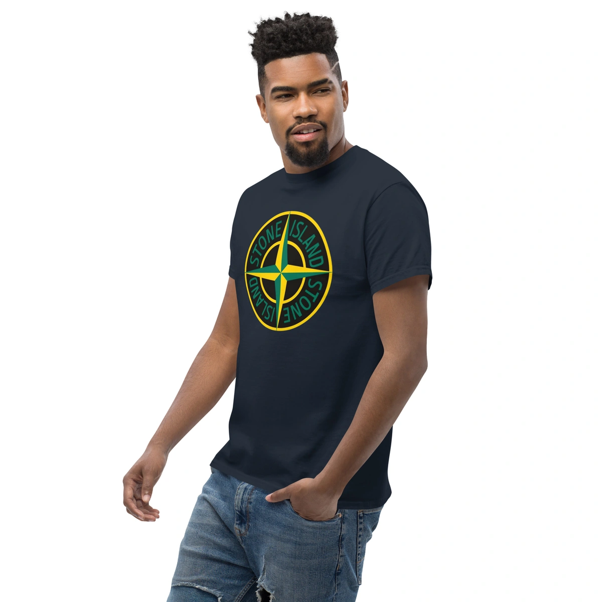Camiseta Masculina Stone Island Compass - Imagem 12