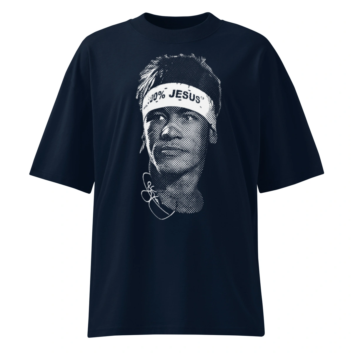 Camiseta Masculina Oversized Neymar 100% Jesus - Imagem 16