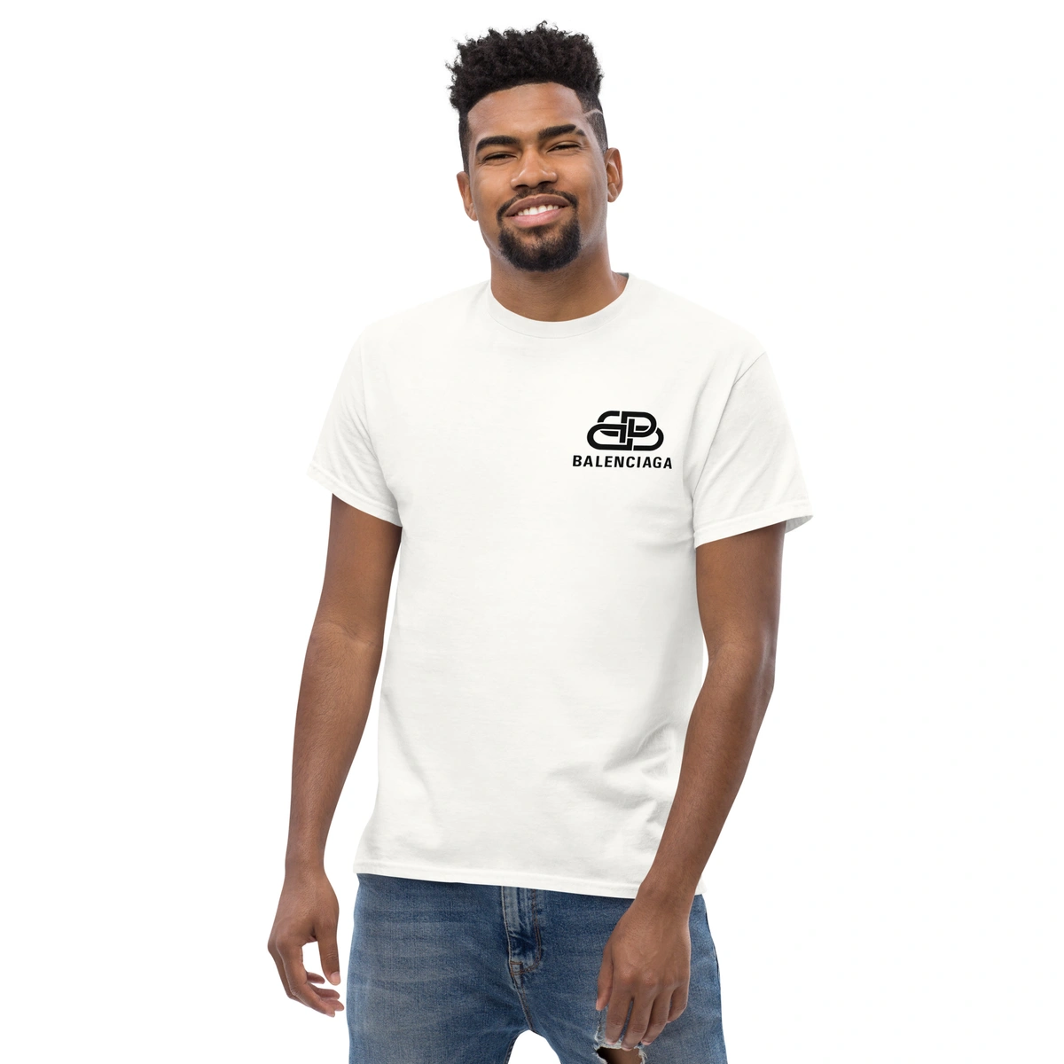 Camiseta Masculina Balenciaga Clássico - Imagem 9