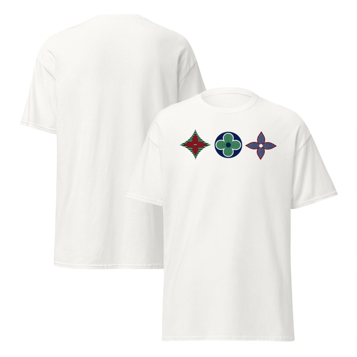 Camiseta Masculina Louis Vuitton Tricolor - Imagem 11
