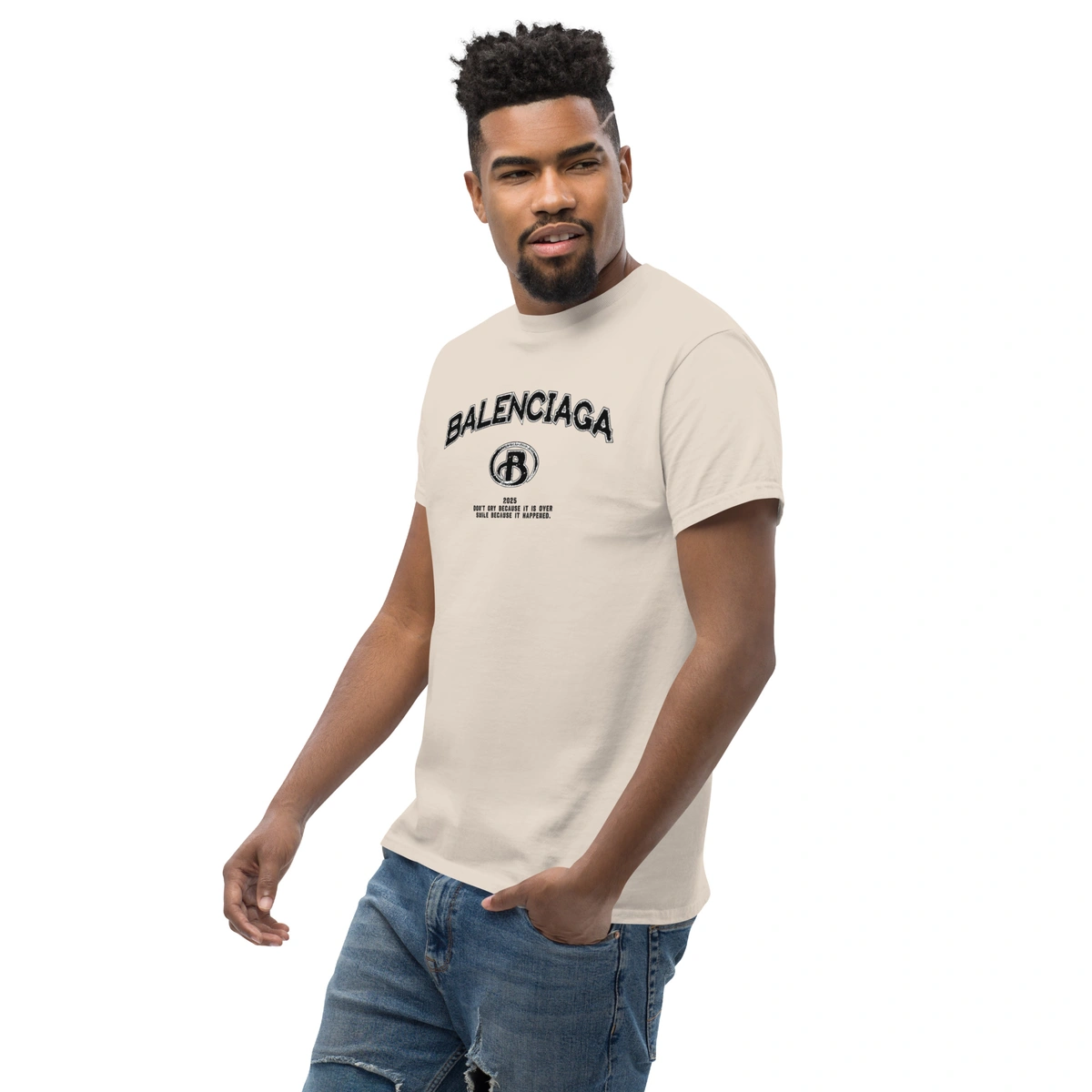 Camiseta Masculina Balenciaga Vintage Paris - Imagem 18
