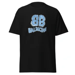 Camiseta Masculina Balenciaga Blue Edition