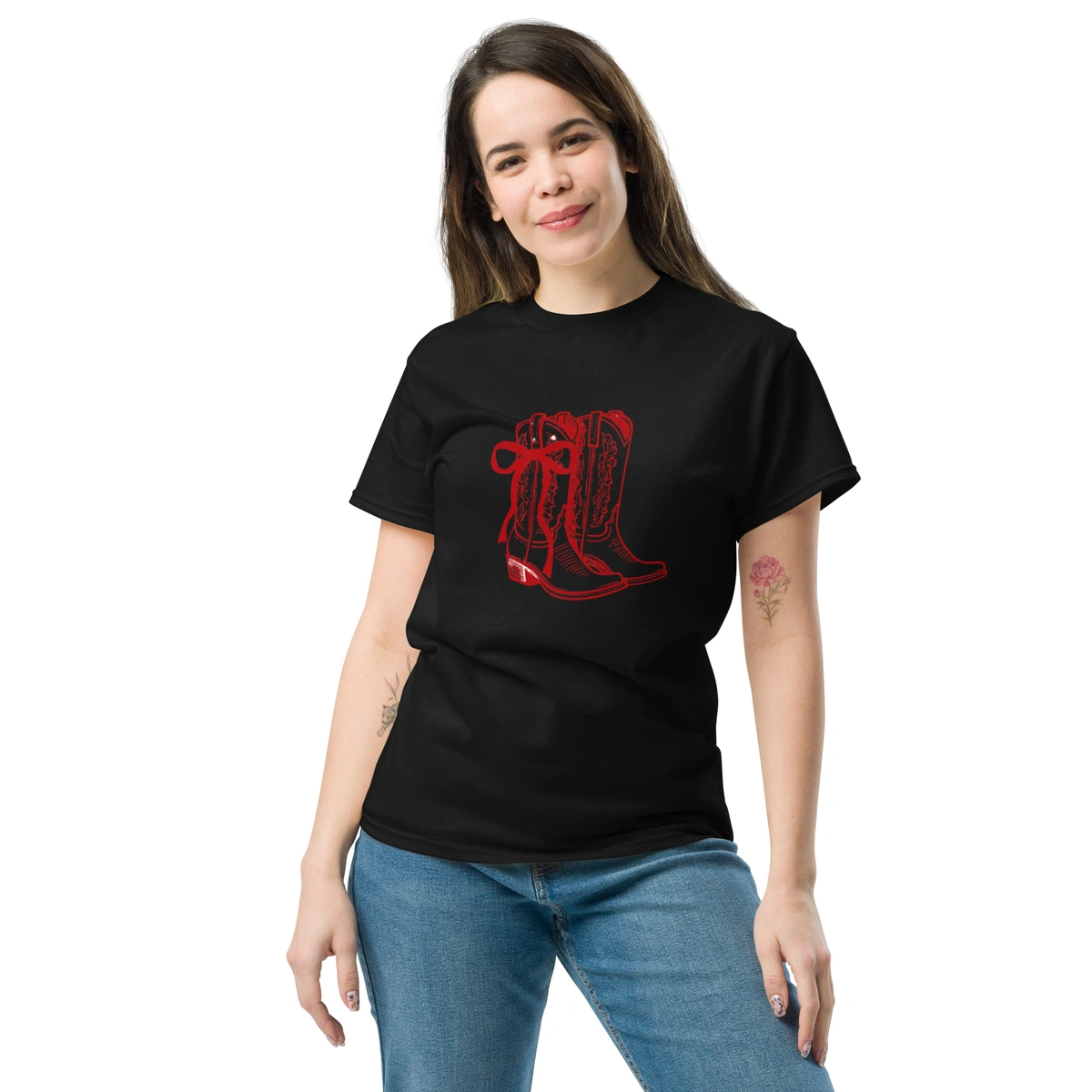 Camisa Feminina Baby Look Laço Country - Imagem 9