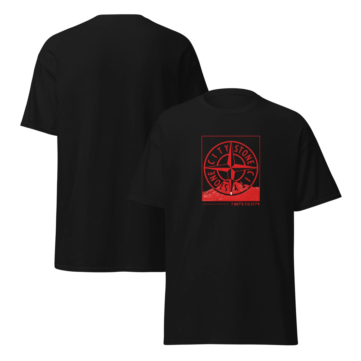 Camiseta Masculina Stone Island Red Edition - Imagem 17