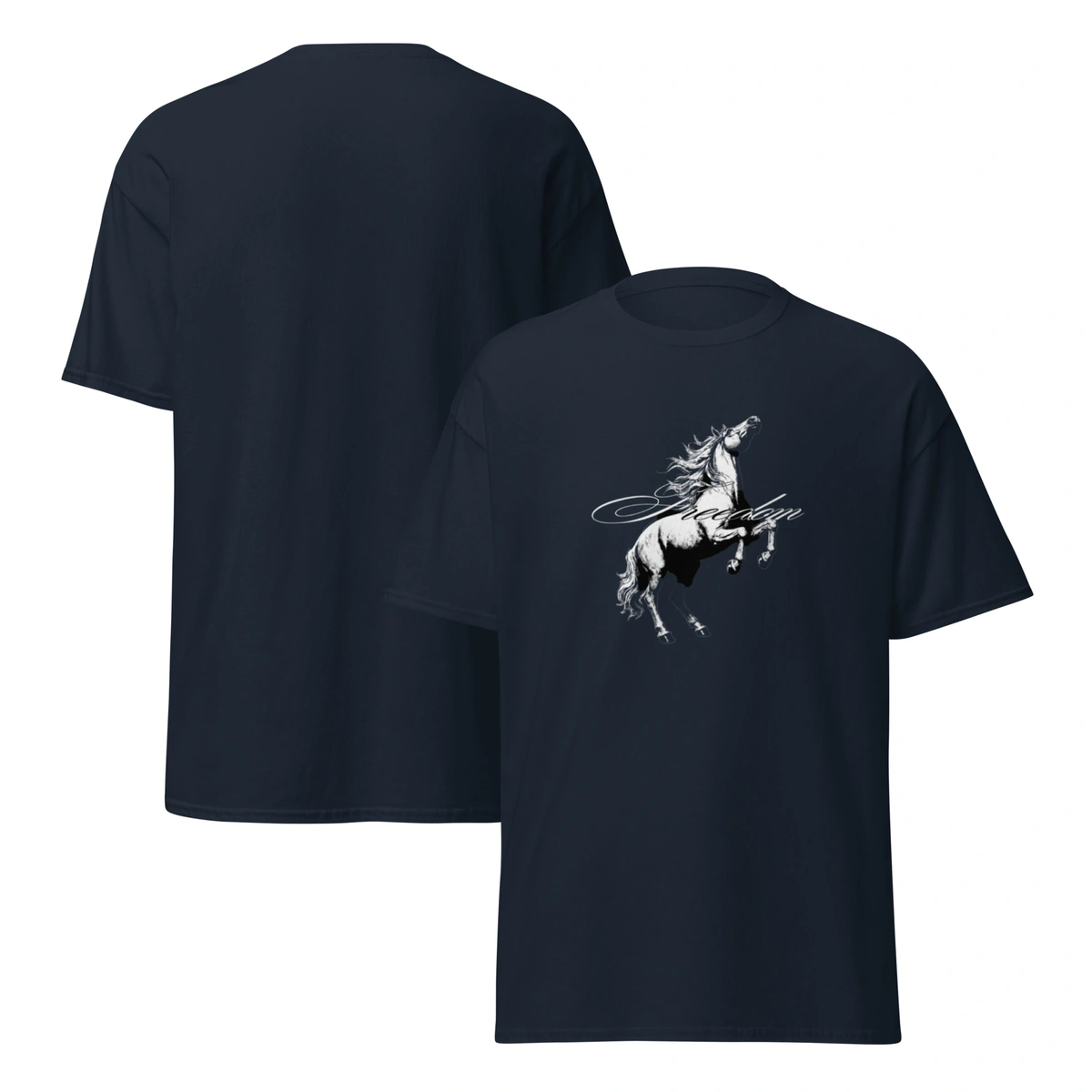 Camisa Feminina Baby Look Freedom Horse - Imagem 23
