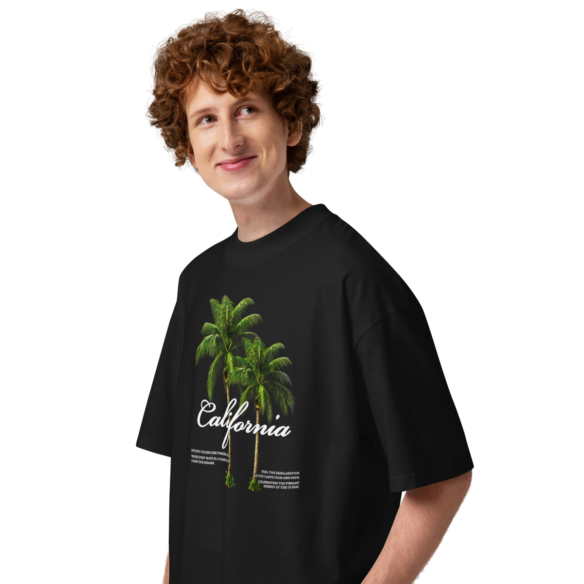 Camiseta Masculina Oversized Califórnia - Imagem 20