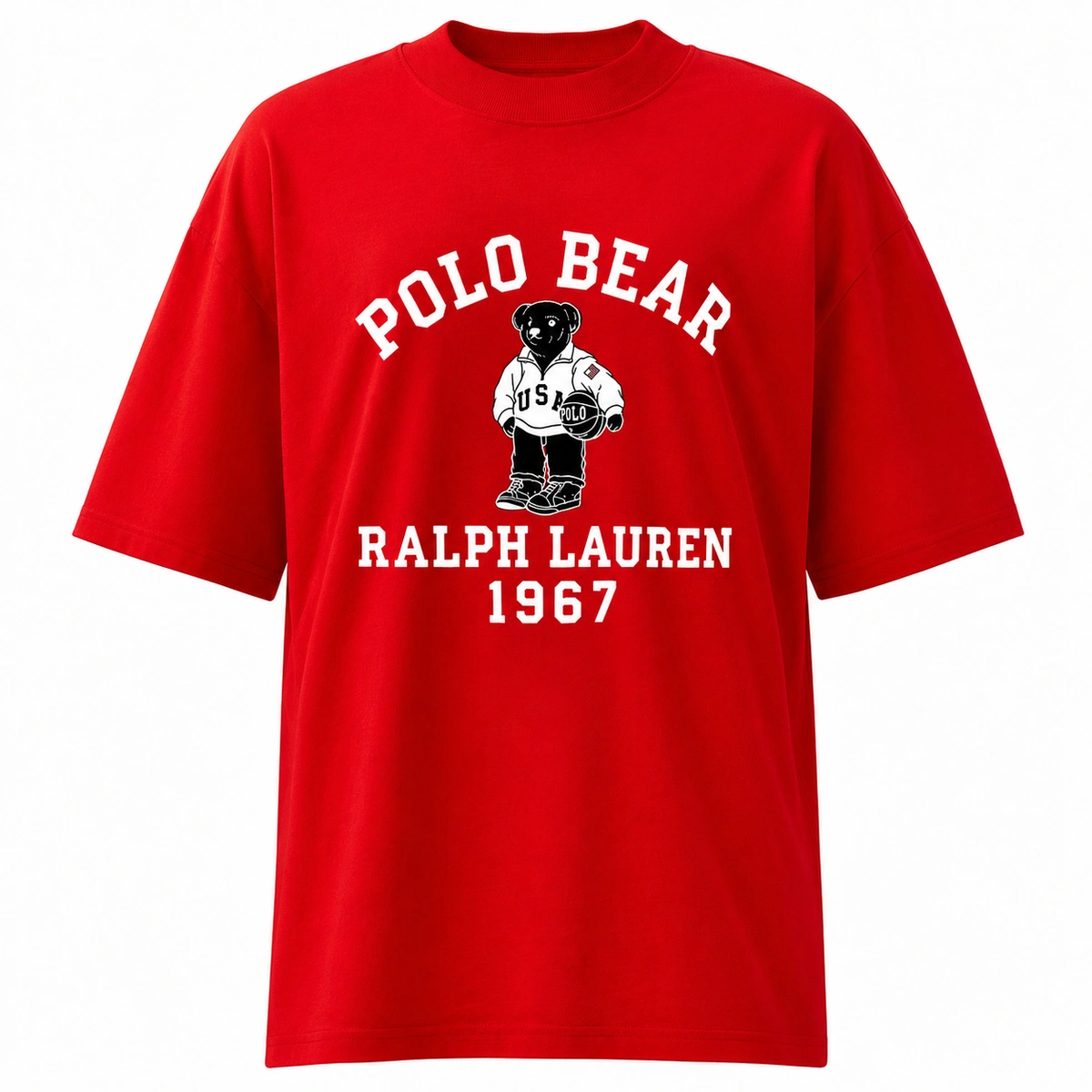 Camiseta Masculina Oversized Polo Bear Ralph Lauren - Imagem 11