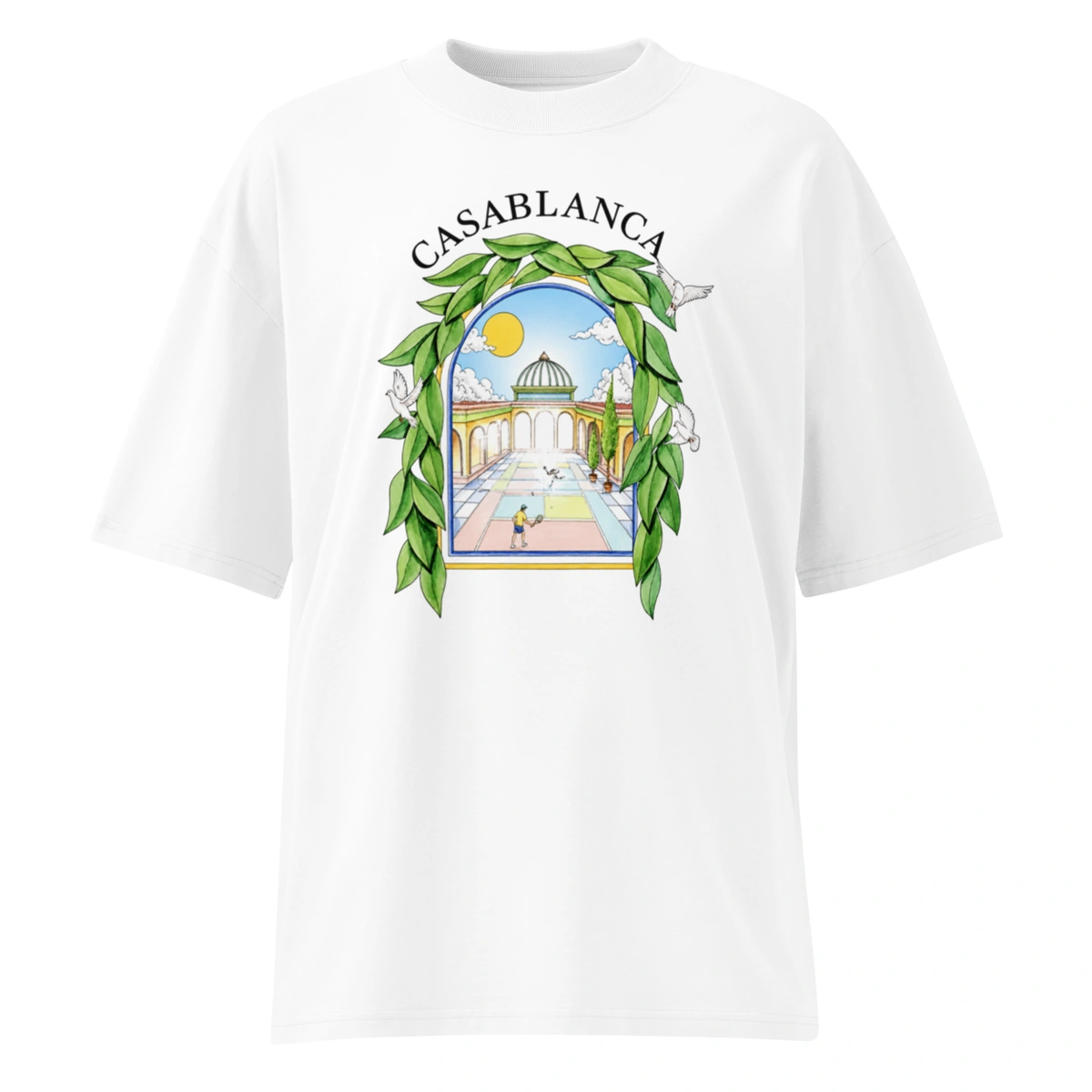 Camiseta Masculina Oversized Casa Blanca Club - Imagem 26