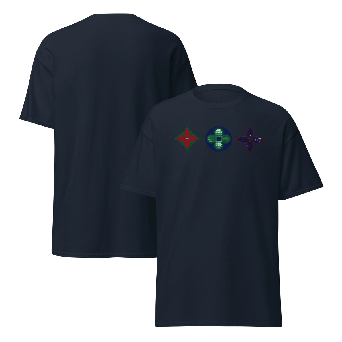 Camiseta Masculina Louis Vuitton Tricolor - Imagem 29