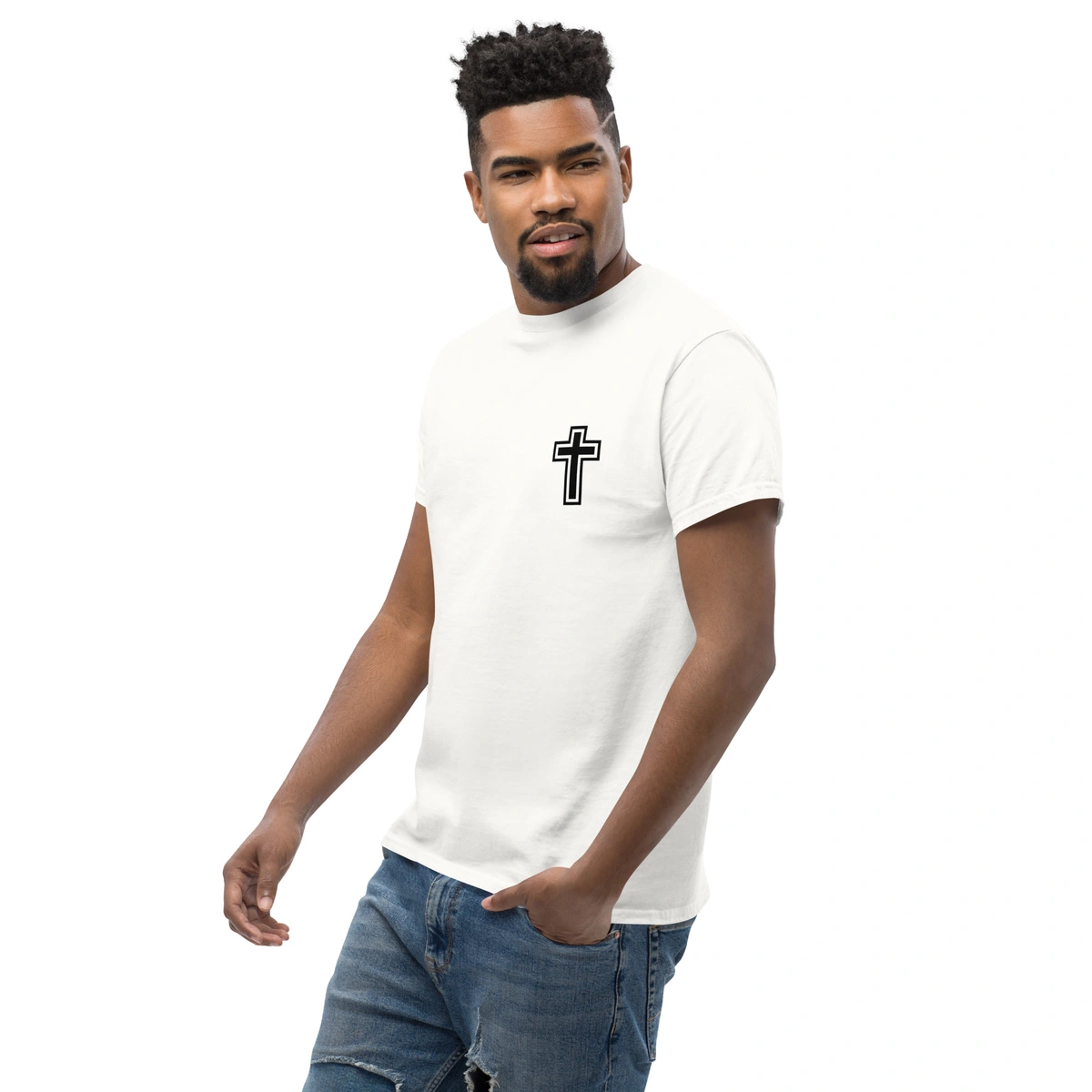 Camiseta Masculina Cristã A Tua Graça Me Basta - Imagem 6
