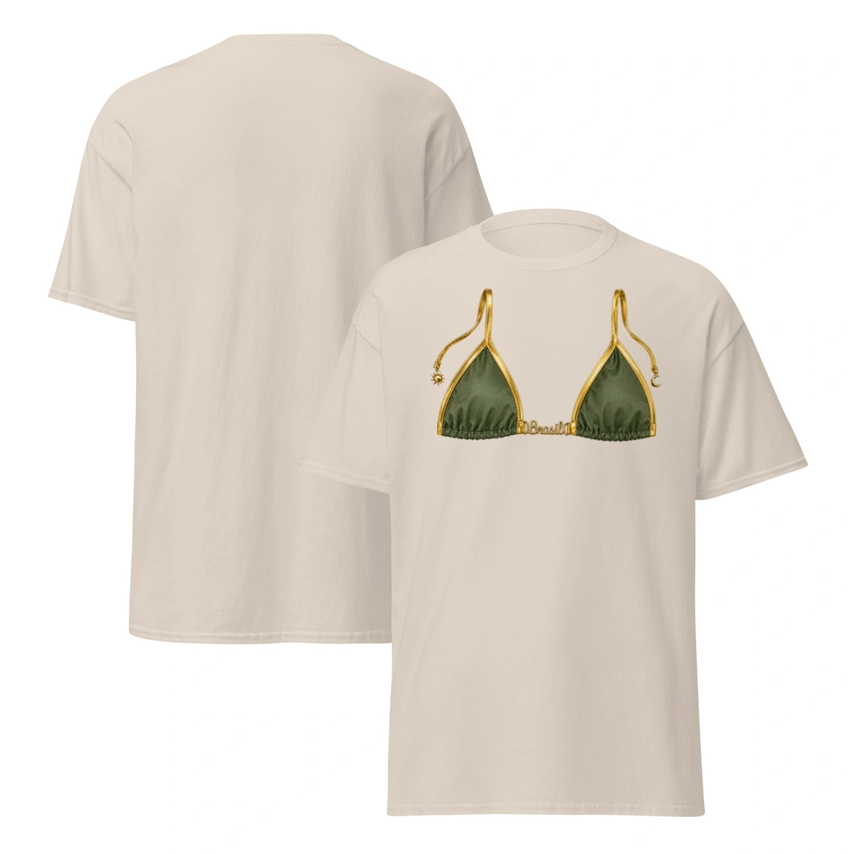 Camisa Feminina Baby Look Brasil Beach - Imagem 11
