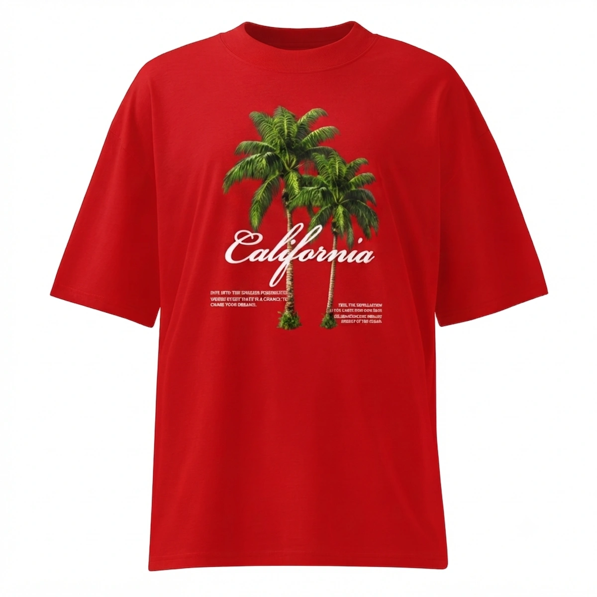 Camiseta Masculina Oversized Califórnia - Imagem 21