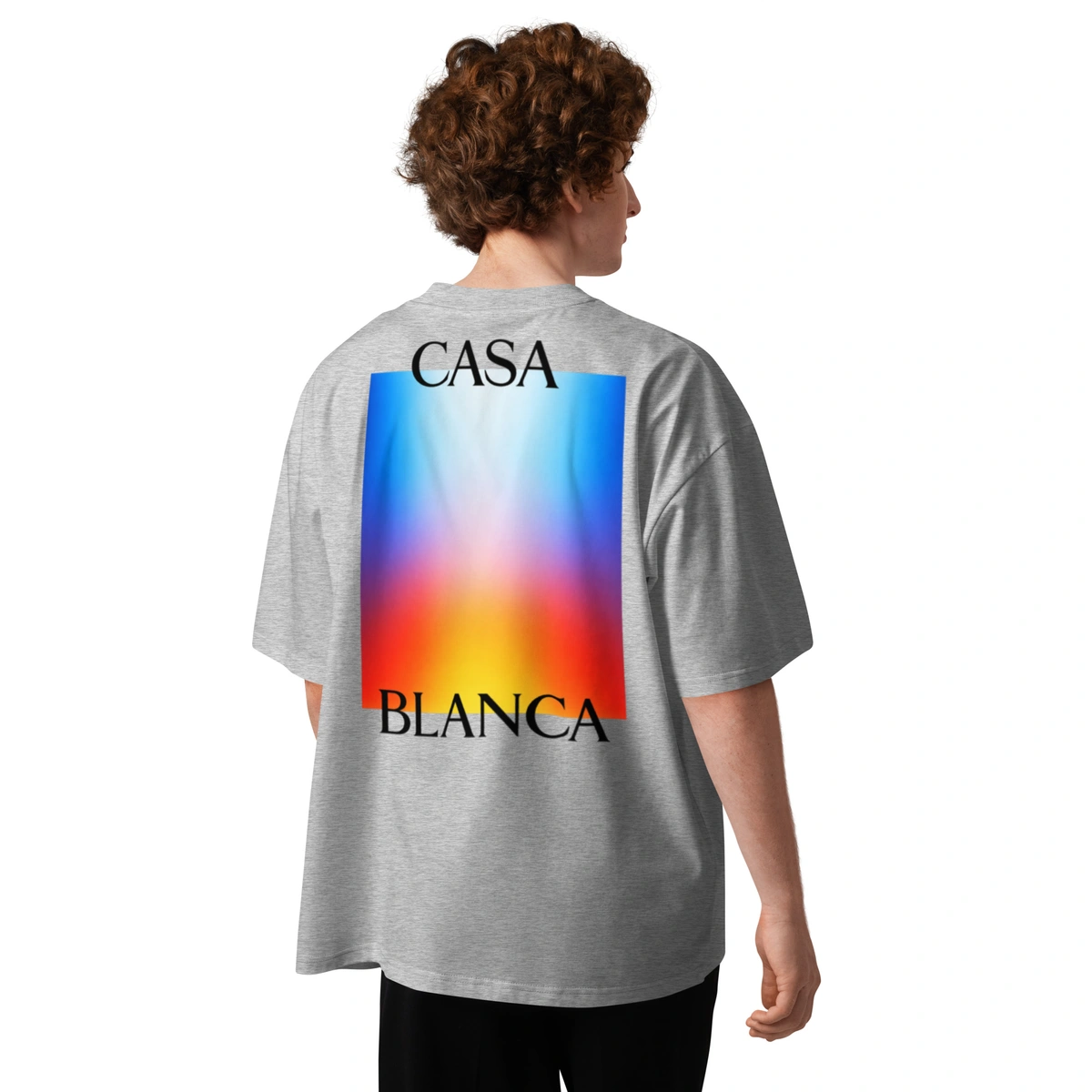 Camiseta Masculina Oversized Casa Blanca Aura - Imagem 29