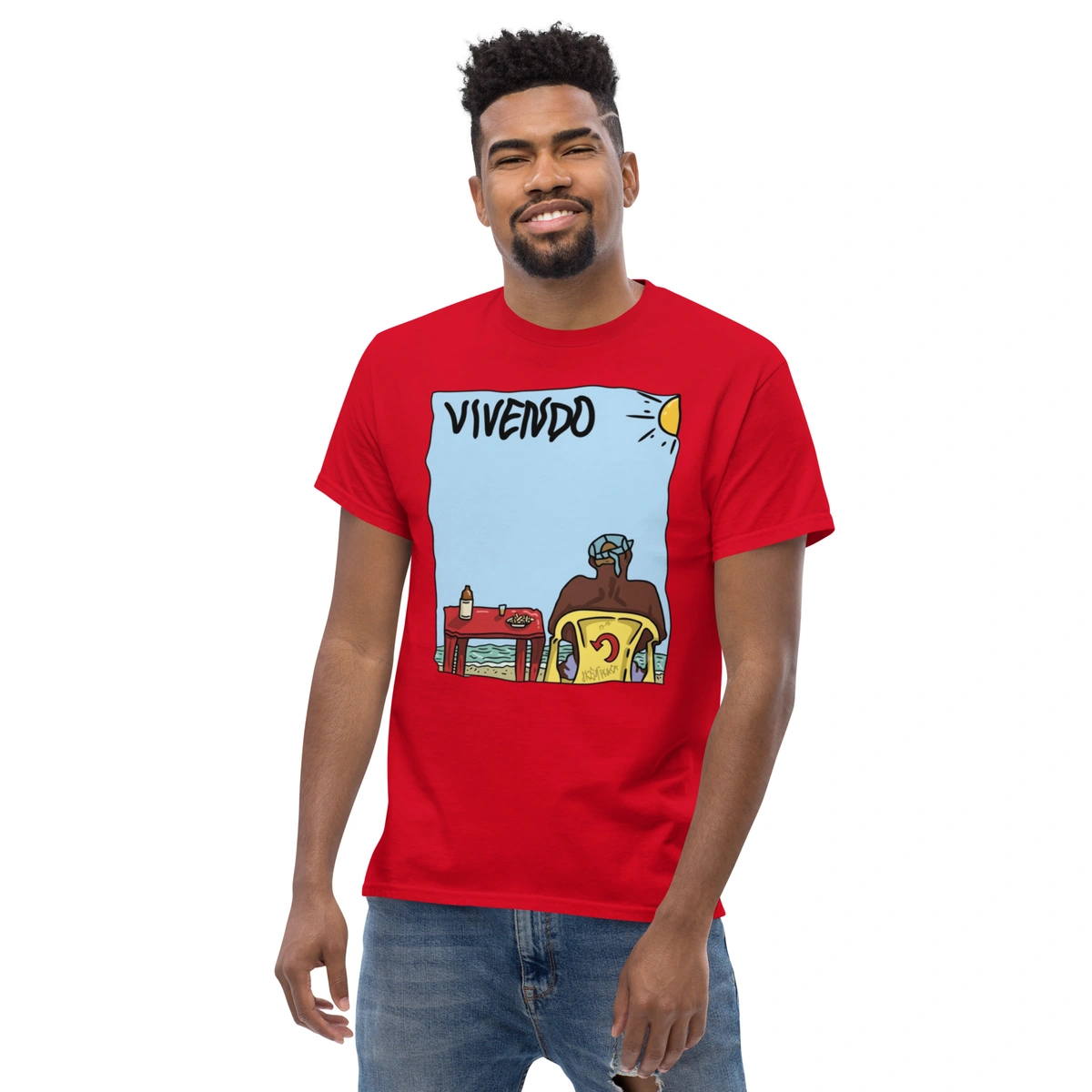 Camiseta Masculina Vivendo Verão - Imagem 10