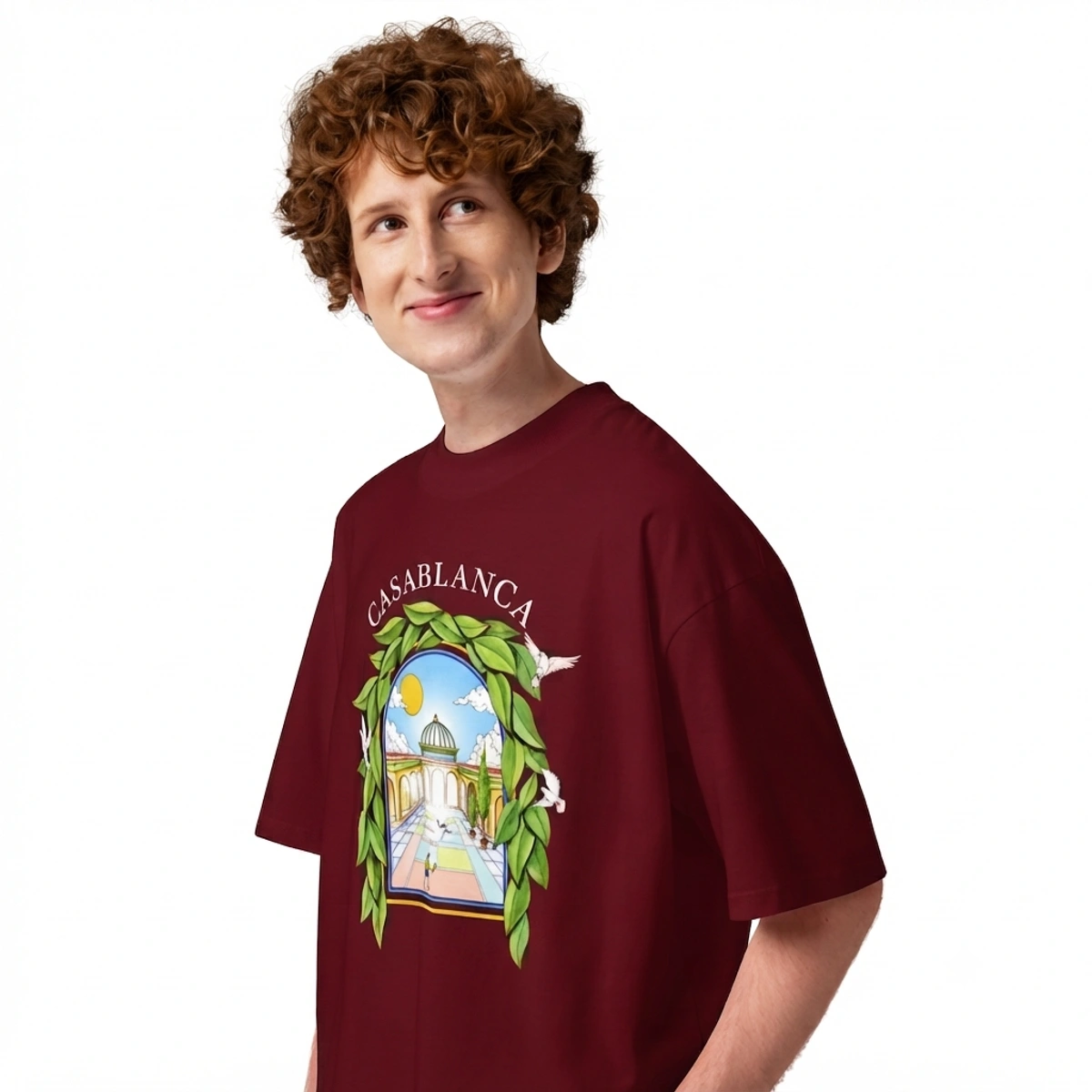 Camiseta Masculina Oversized Casa Blanca Club - Imagem 15