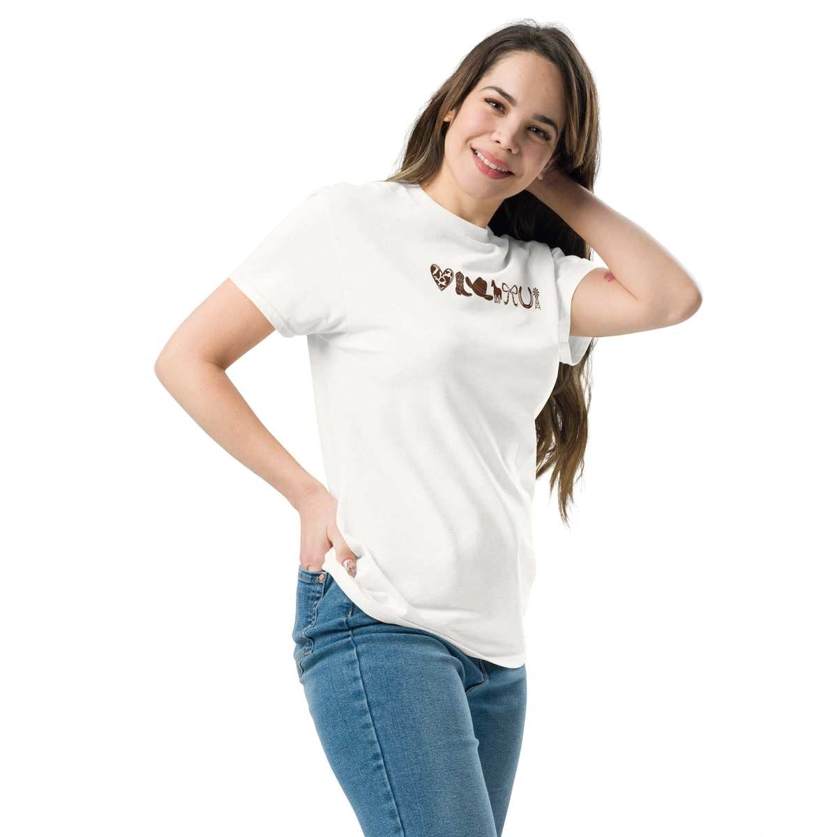 Camisa Feminina Baby Look Love Country - Imagem 6