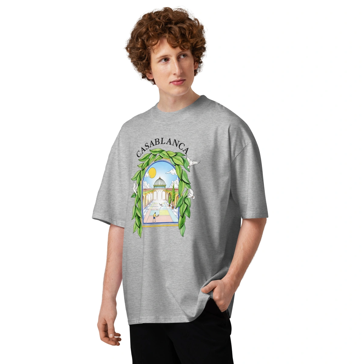 Camiseta Masculina Oversized Casa Blanca Club - Imagem 18
