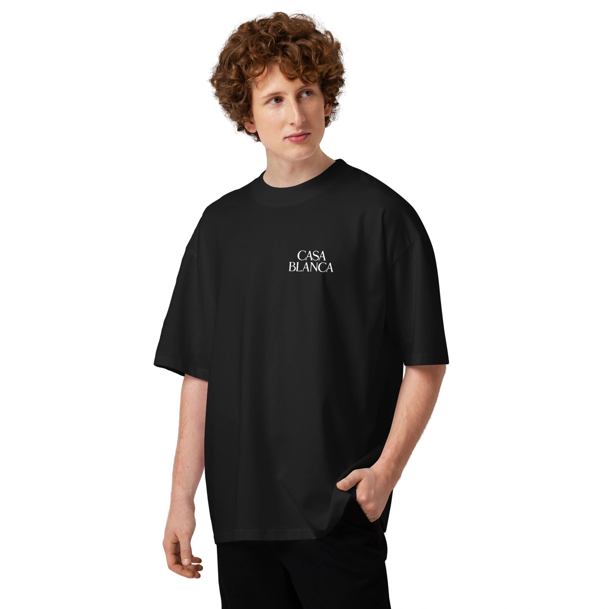 Camiseta Masculina Oversized Casa Blanca Aura - Imagem 34
