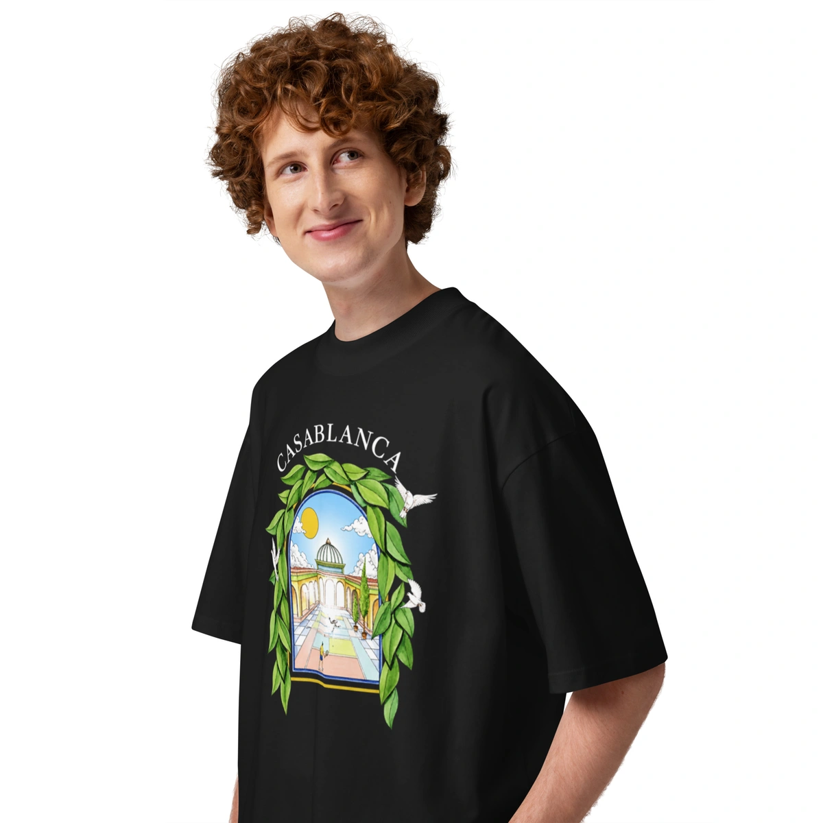 Camiseta Masculina Oversized Casa Blanca Club - Imagem 25