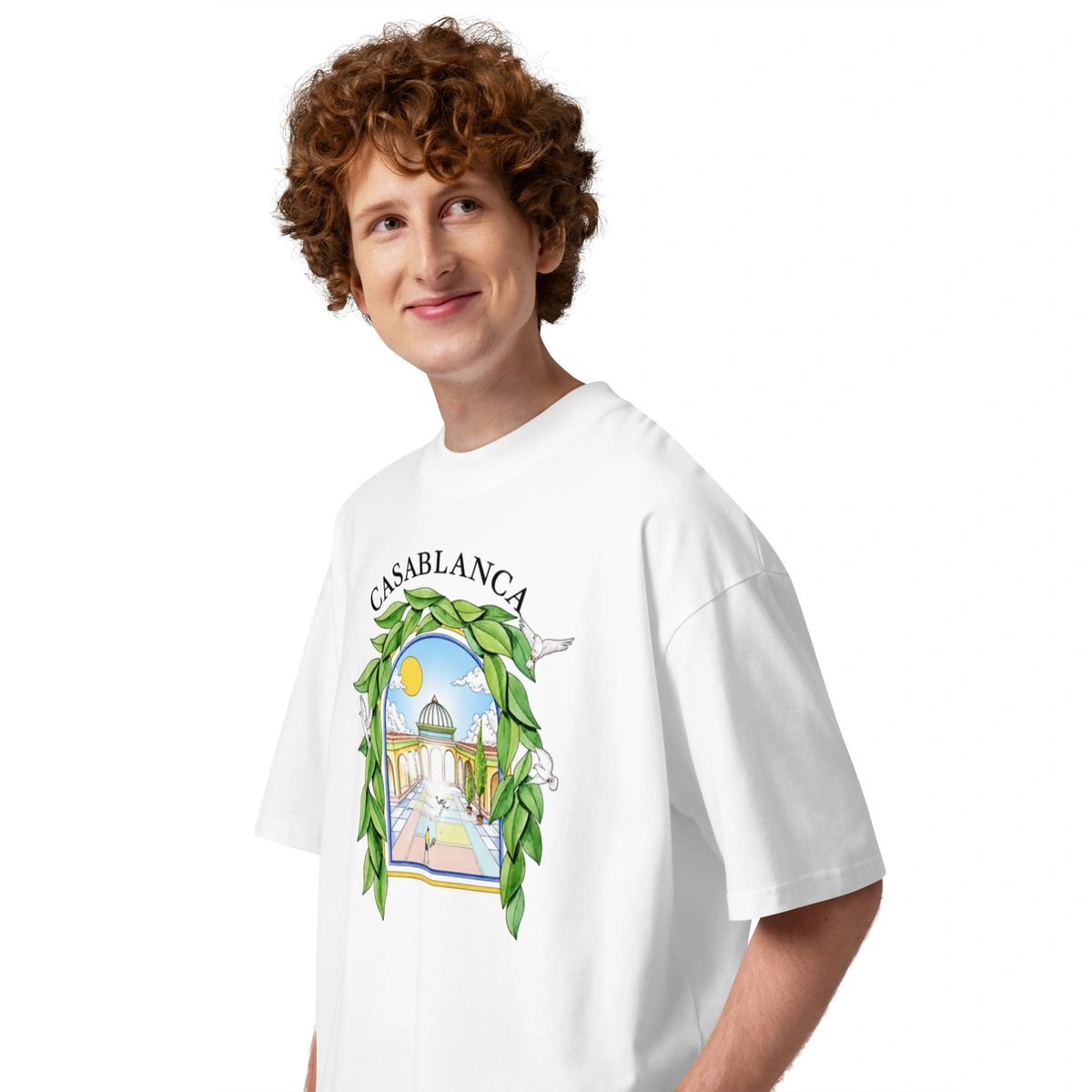Camiseta Masculina Oversized Casa Blanca Club - Imagem 30