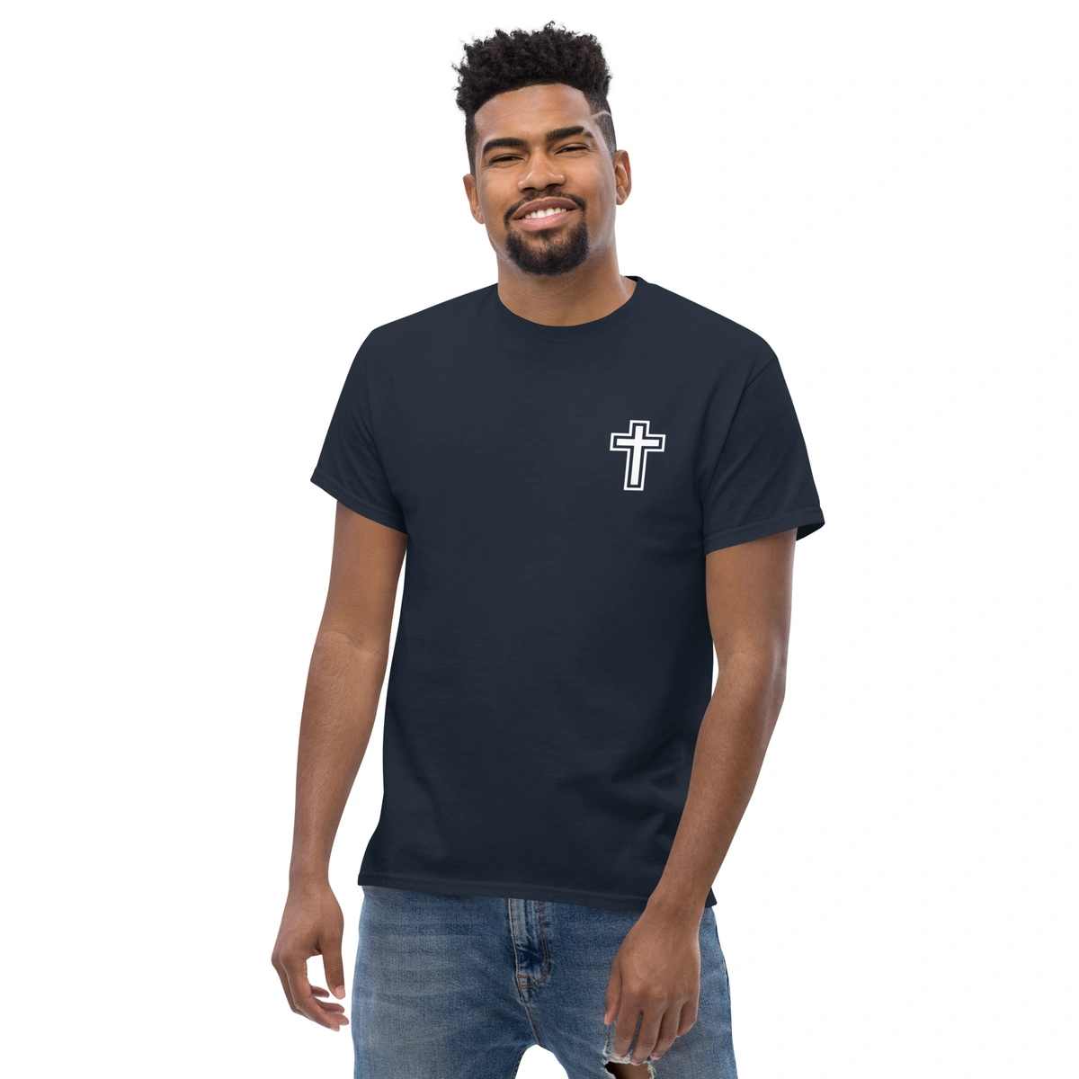 Camiseta Masculina Cristã A Tua Graça Me Basta - Imagem 16