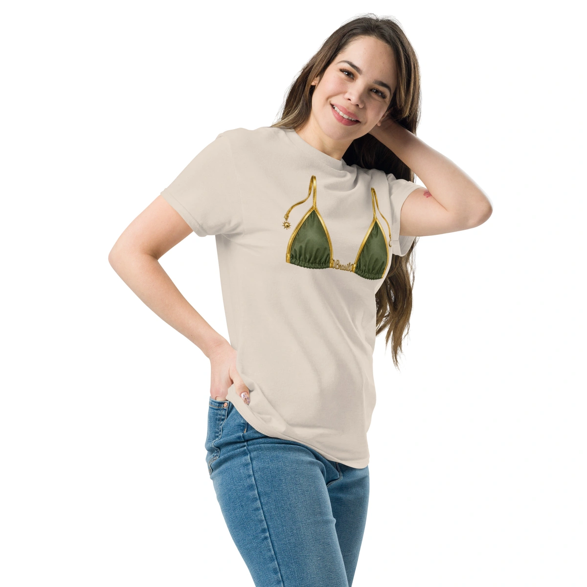 Camisa Feminina Baby Look Brasil Beach - Imagem 12