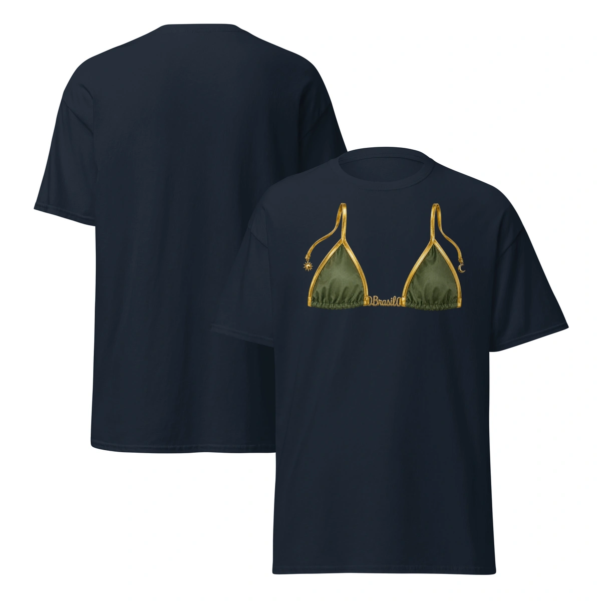 Camisa Feminina Baby Look Brasil Beach - Imagem 23