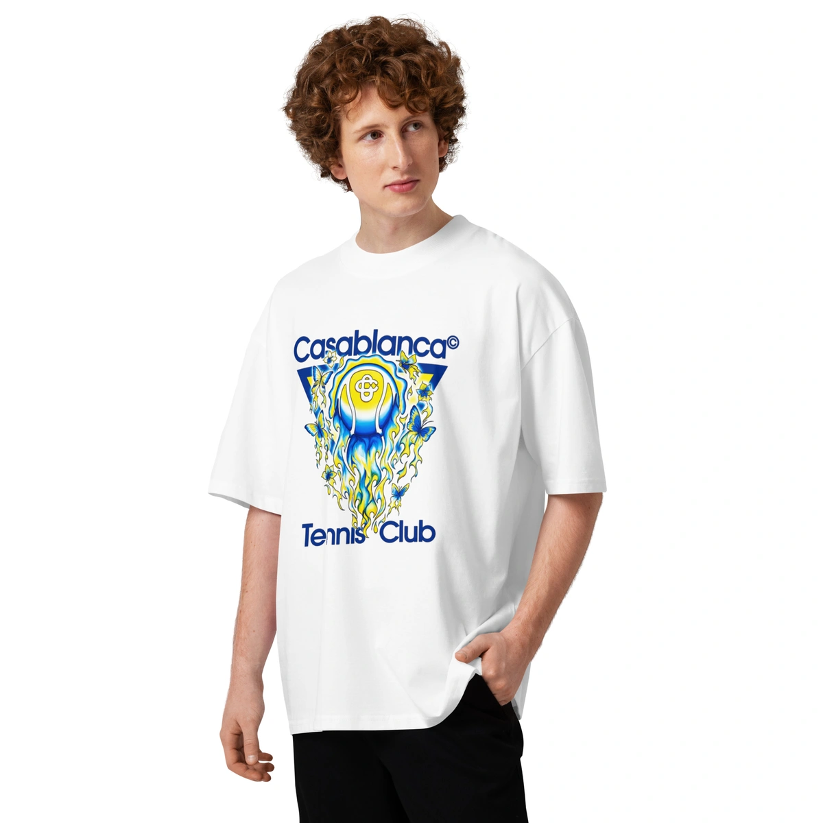 Camiseta Masculina Oversized Casa Blanca Tennis Club - Imagem 8