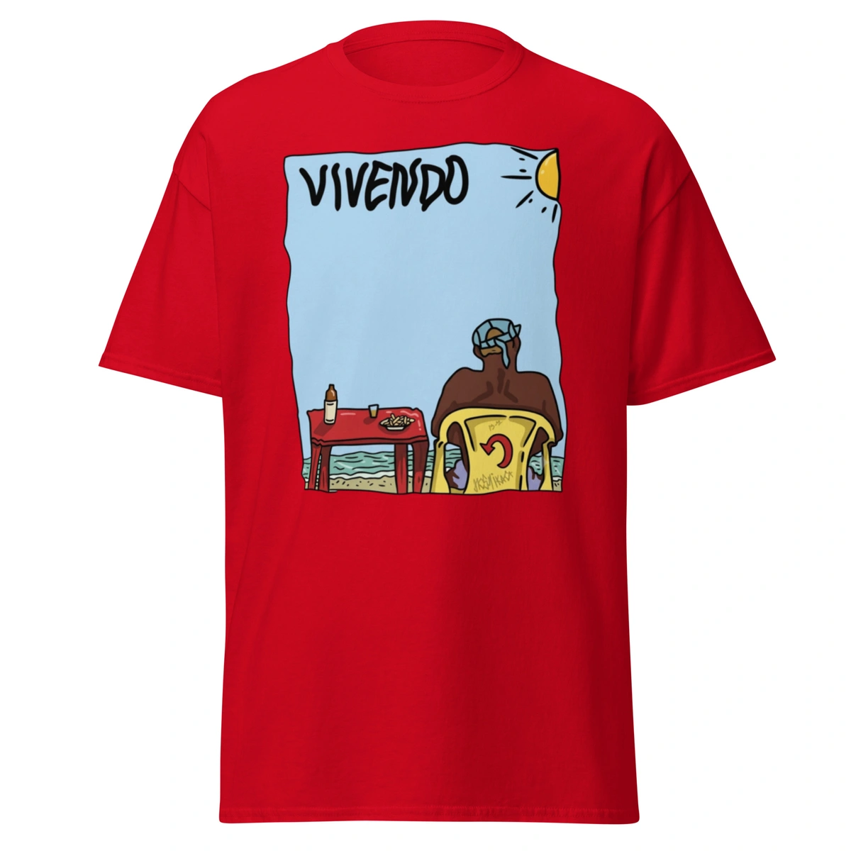 Camiseta Masculina Vivendo Verão - Imagem 7