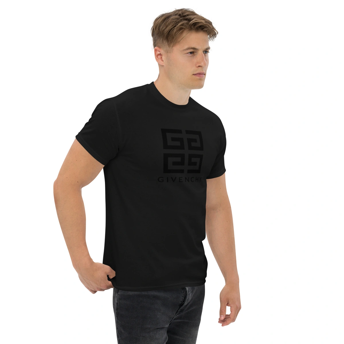 Camiseta Masculina Givenchy Emblema - Imagem 18