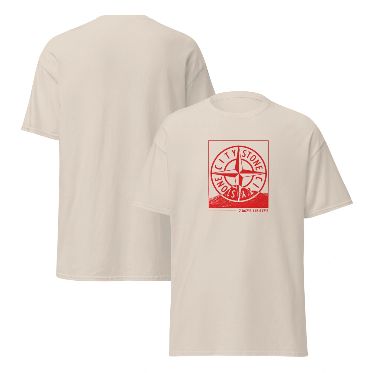 Camiseta Masculina Stone Island Red Edition - Imagem 23